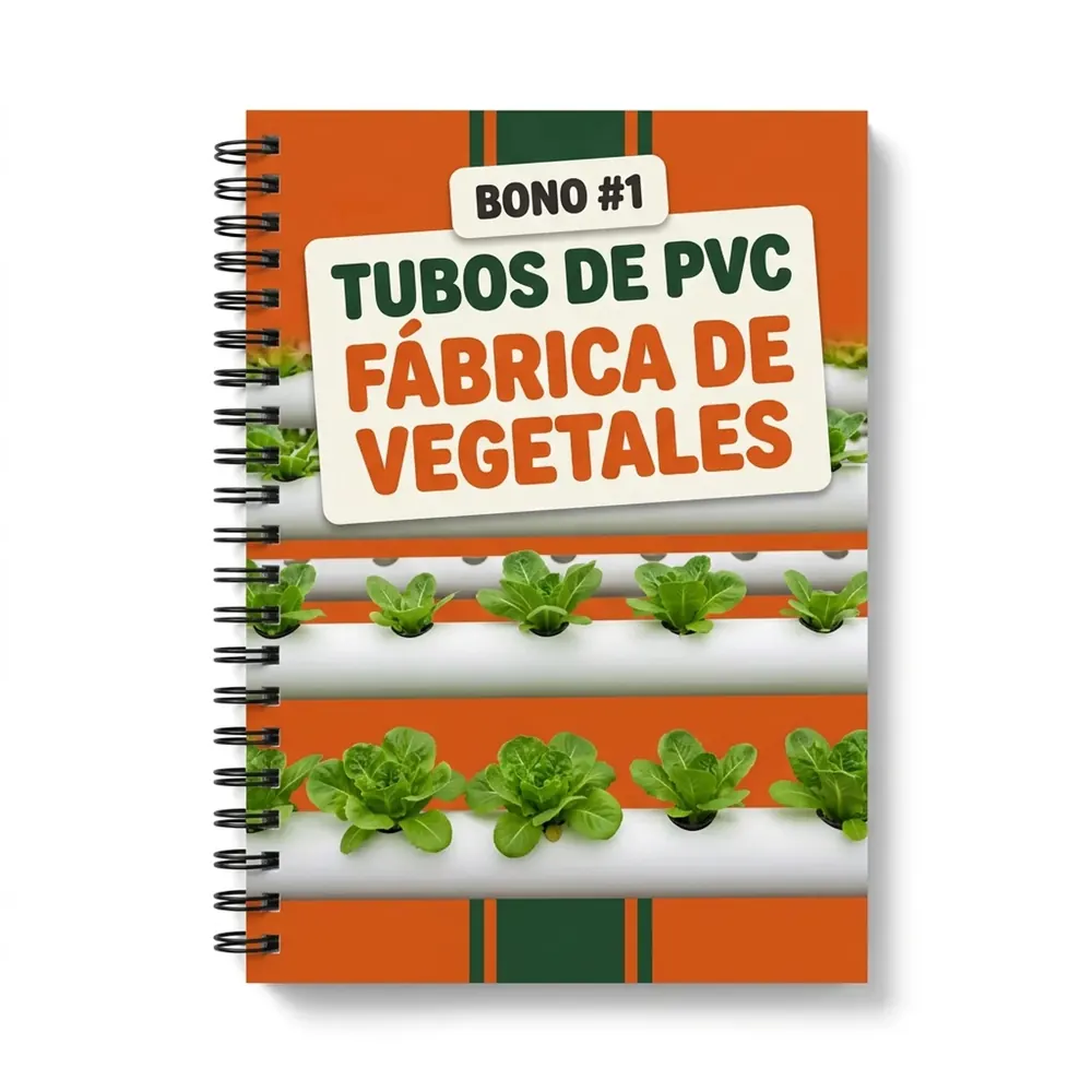 BONO #1: Tubos de PVC: Fábrica de Vegetales